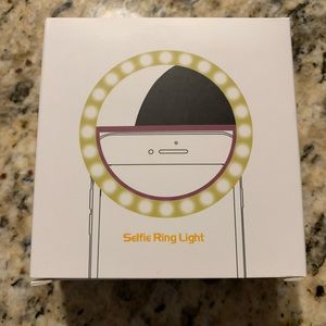 led selfie ring light with cell phone holder NIB